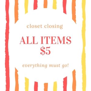 CLOSET CLOSING